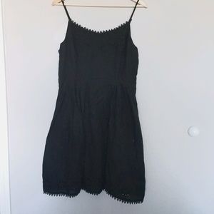 Black sun dress